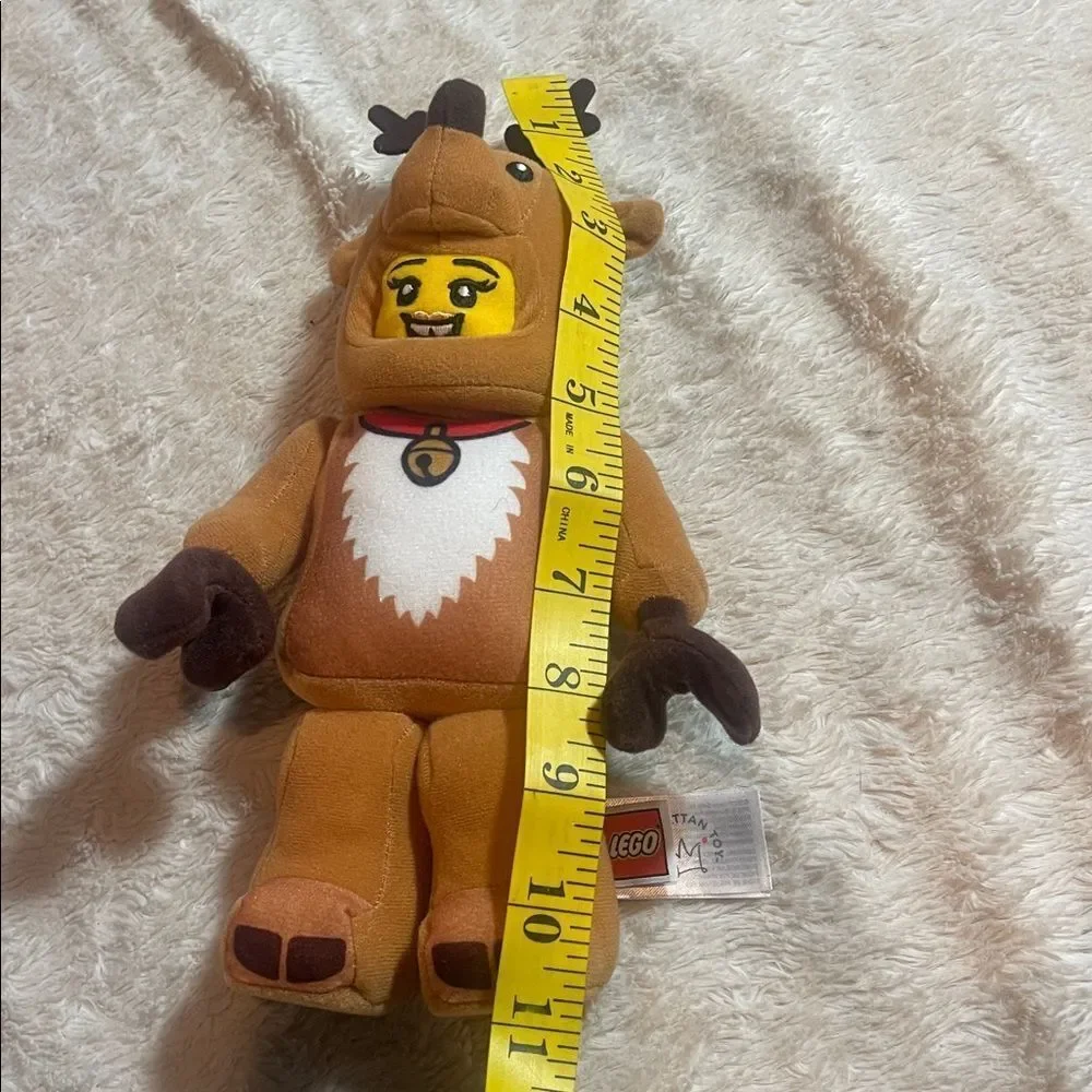 LEGO Brown Reindeer Plush with Yellow Face